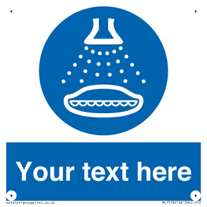 Custom start water spray in launch sequence